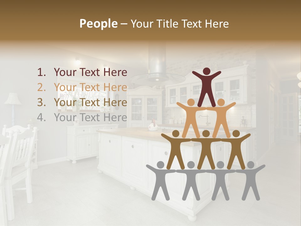 New Table Corridor PowerPoint Template
