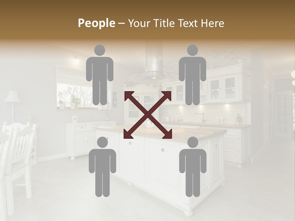 New Table Corridor PowerPoint Template