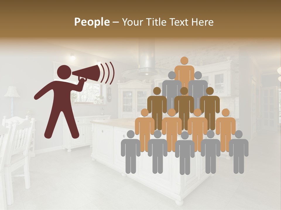 New Table Corridor PowerPoint Template