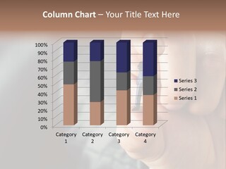 Male Reaching Finger PowerPoint Template