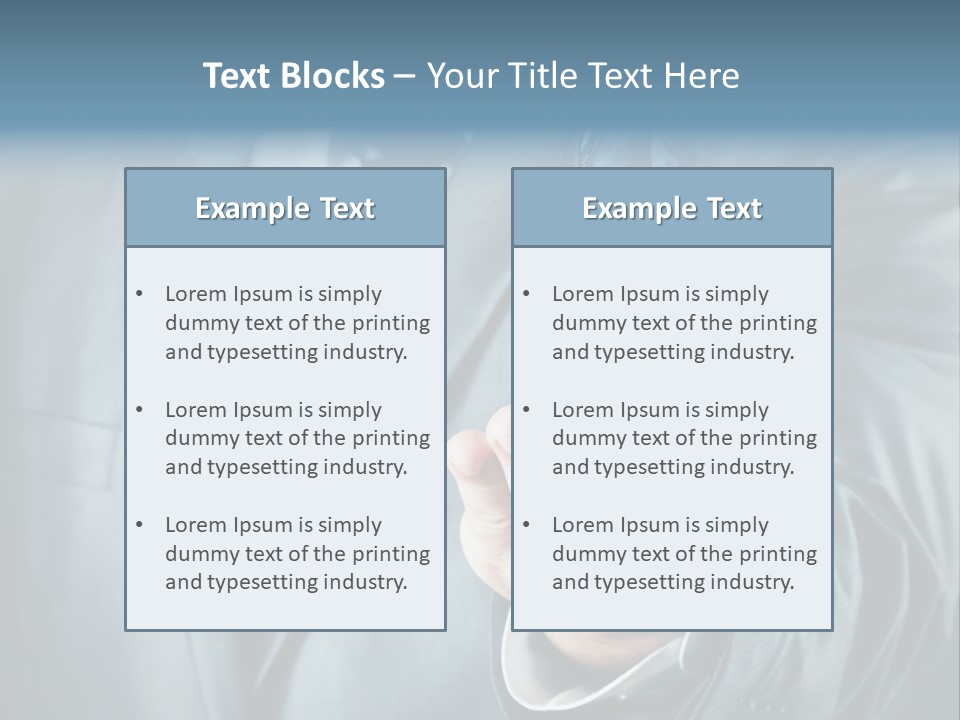 Open Work Agent PowerPoint Template