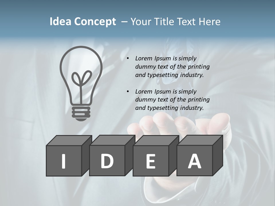 Open Work Agent PowerPoint Template