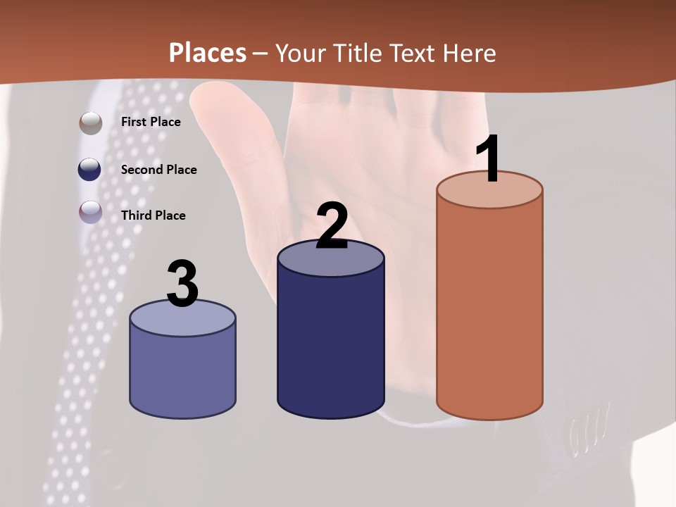 Businessperson Inspection Worker PowerPoint Template
