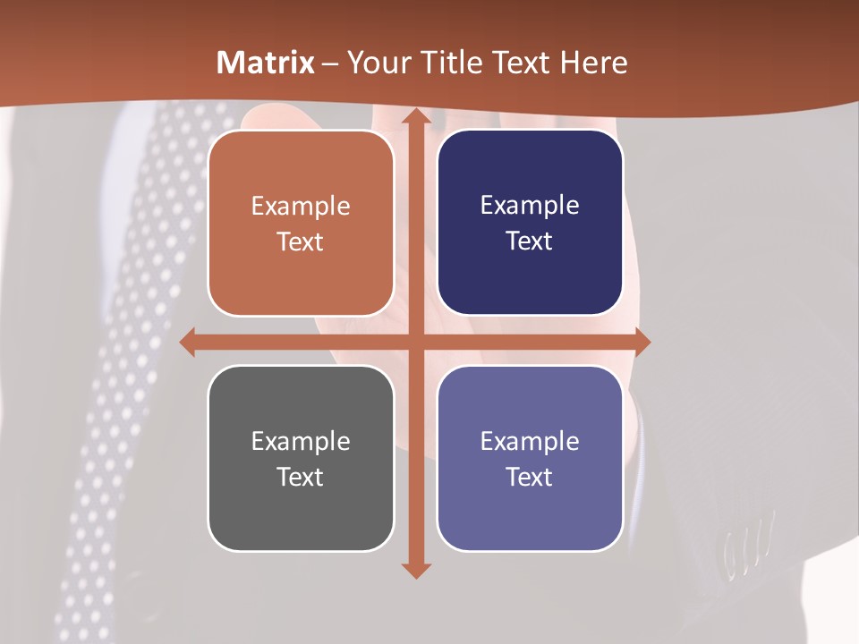 Businessperson Inspection Worker PowerPoint Template