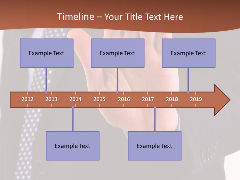 Businessperson Inspection Worker PowerPoint Template