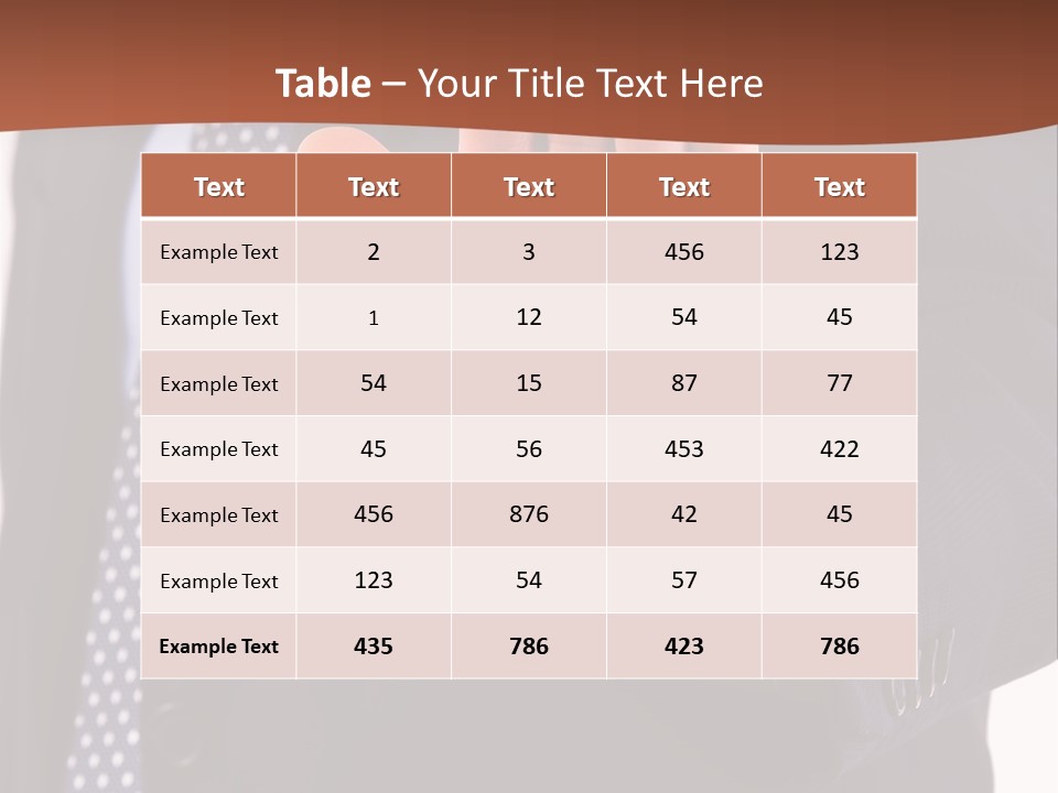 Businessperson Inspection Worker PowerPoint Template