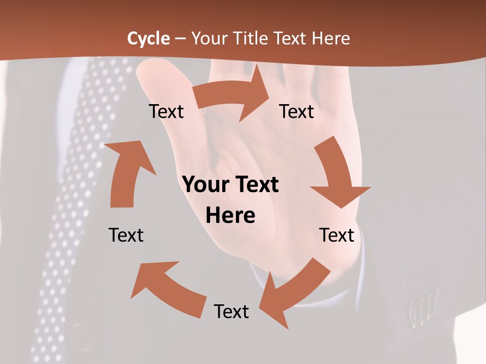 Businessperson Inspection Worker PowerPoint Template