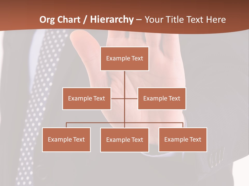 Businessperson Inspection Worker PowerPoint Template