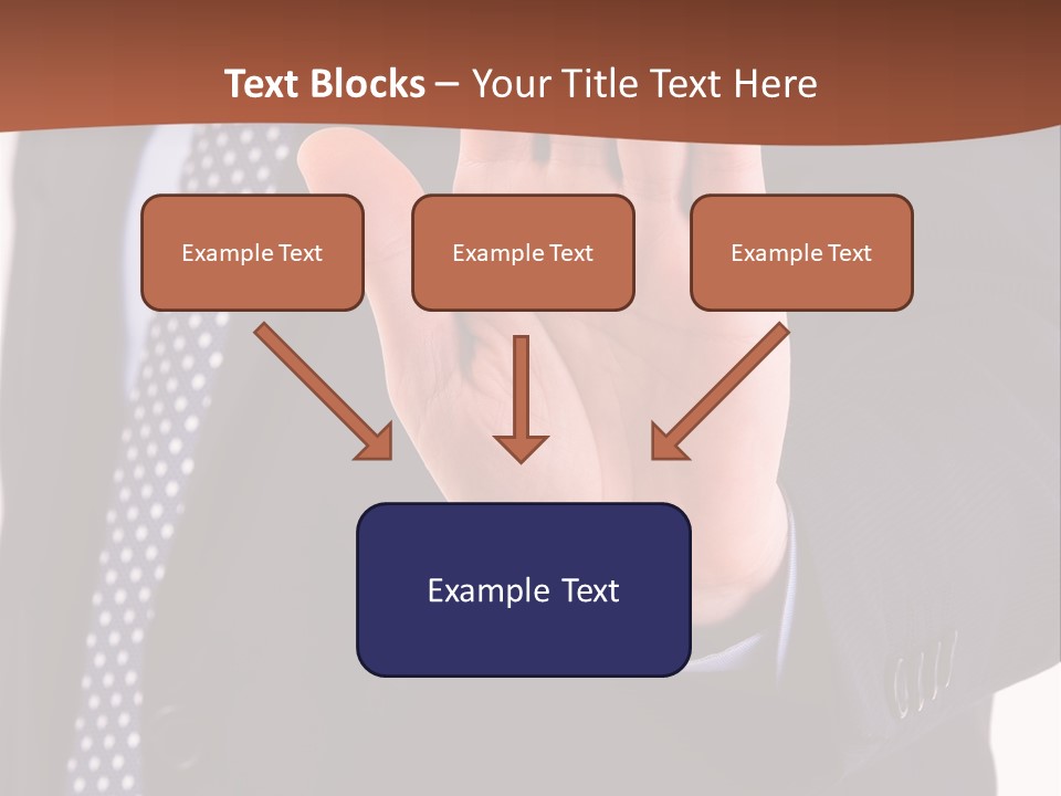 Businessperson Inspection Worker PowerPoint Template