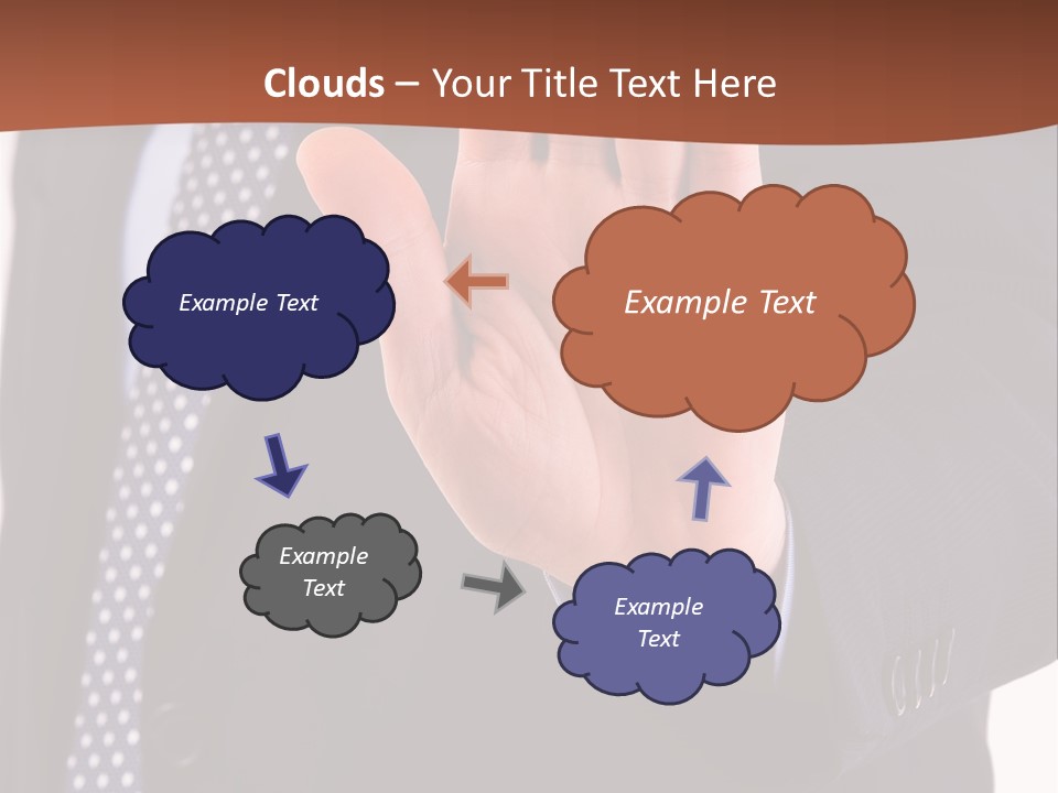 Businessperson Inspection Worker PowerPoint Template