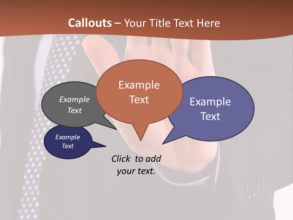 Businessperson Inspection Worker PowerPoint Template