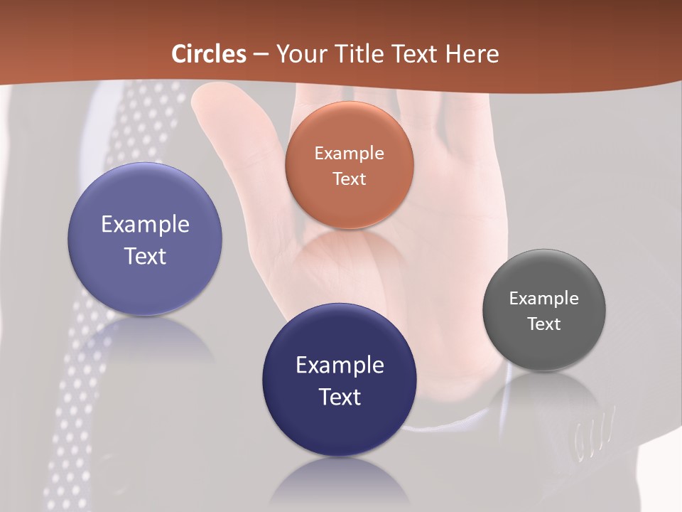 Businessperson Inspection Worker PowerPoint Template