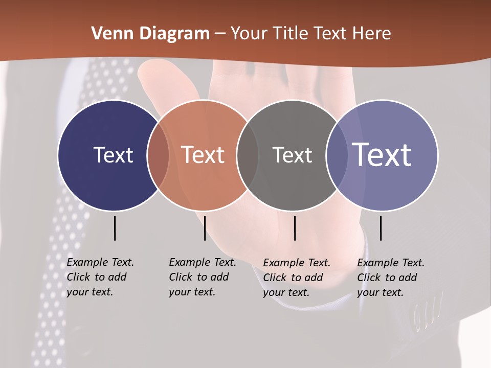 Businessperson Inspection Worker PowerPoint Template