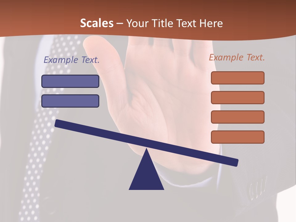 Businessperson Inspection Worker PowerPoint Template