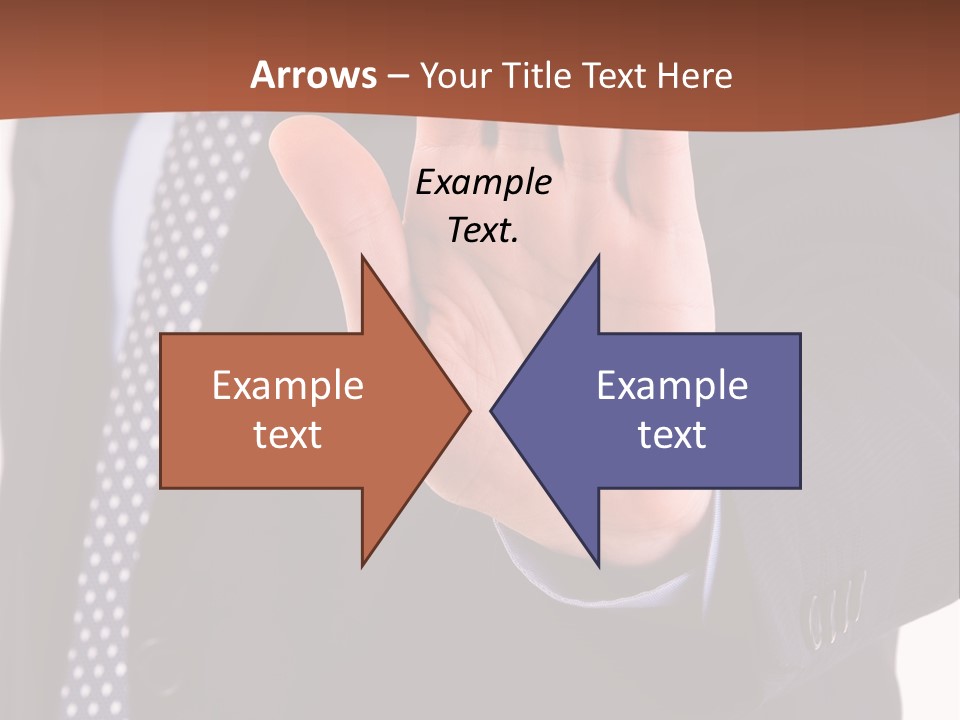 Businessperson Inspection Worker PowerPoint Template