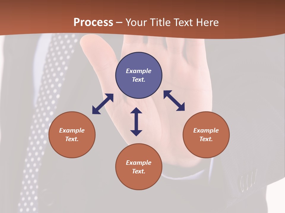 Businessperson Inspection Worker PowerPoint Template