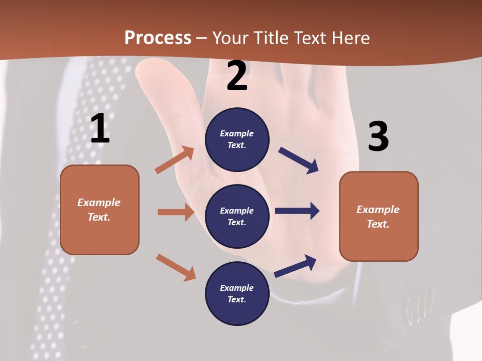 Businessperson Inspection Worker PowerPoint Template
