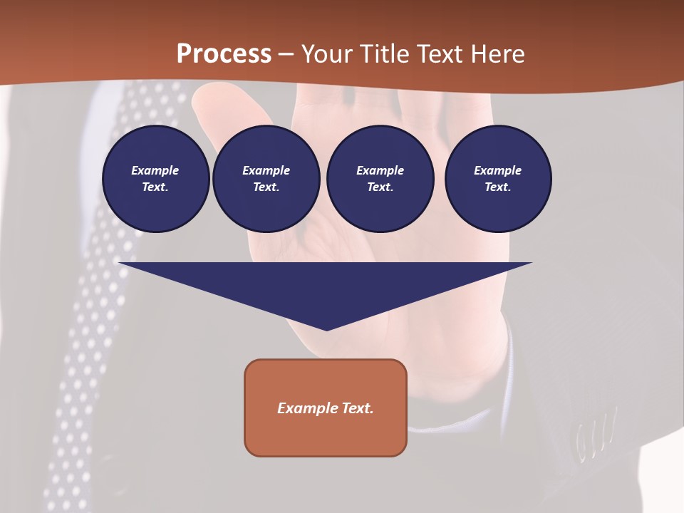 Businessperson Inspection Worker PowerPoint Template