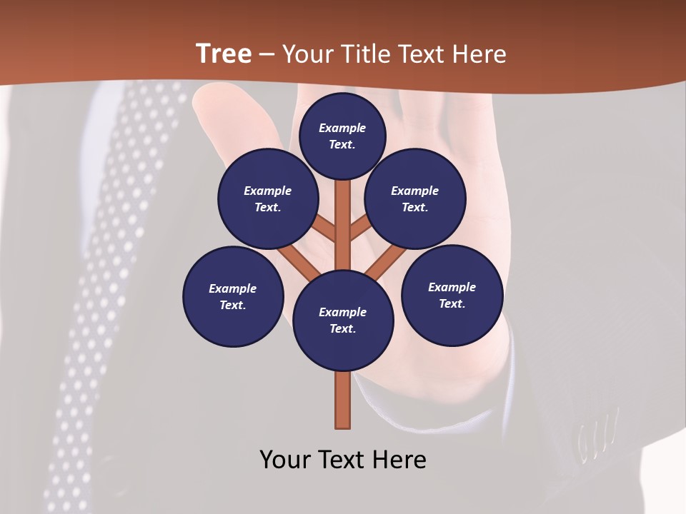 Businessperson Inspection Worker PowerPoint Template