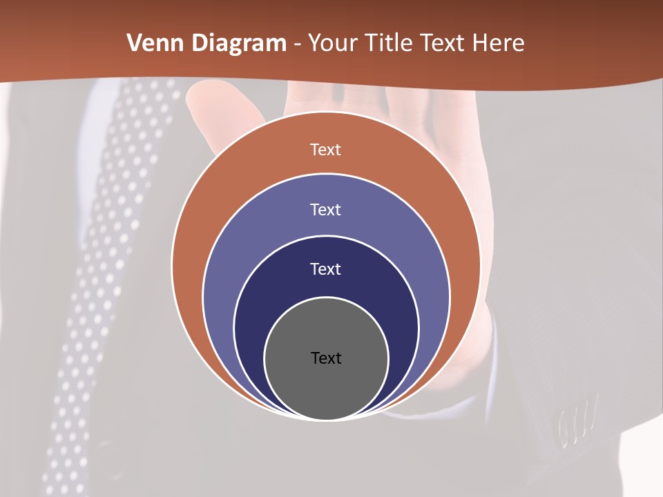 Businessperson Inspection Worker PowerPoint Template