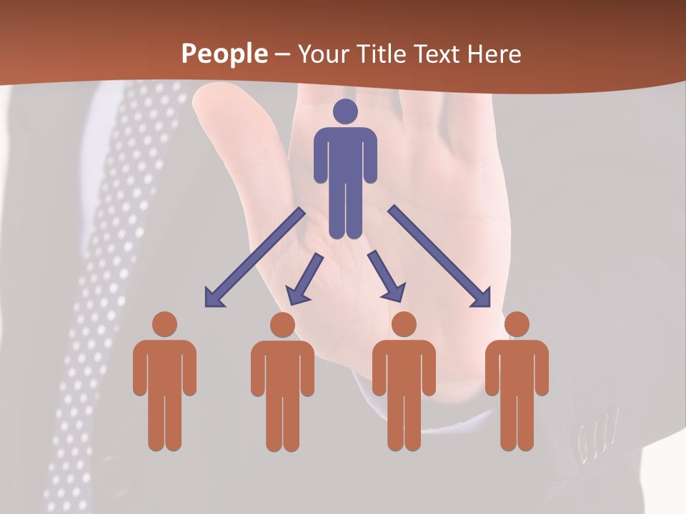 Businessperson Inspection Worker PowerPoint Template