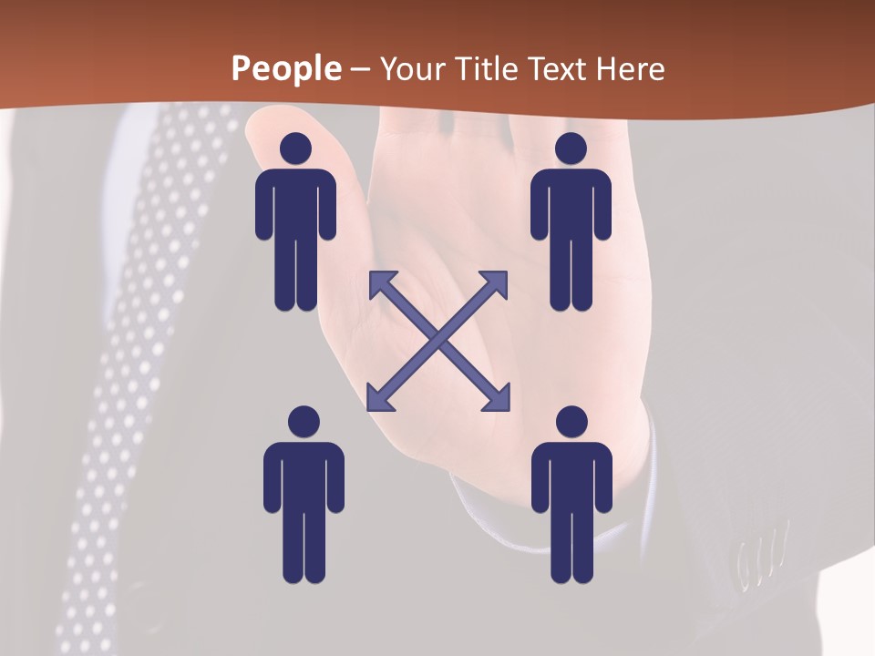 Businessperson Inspection Worker PowerPoint Template