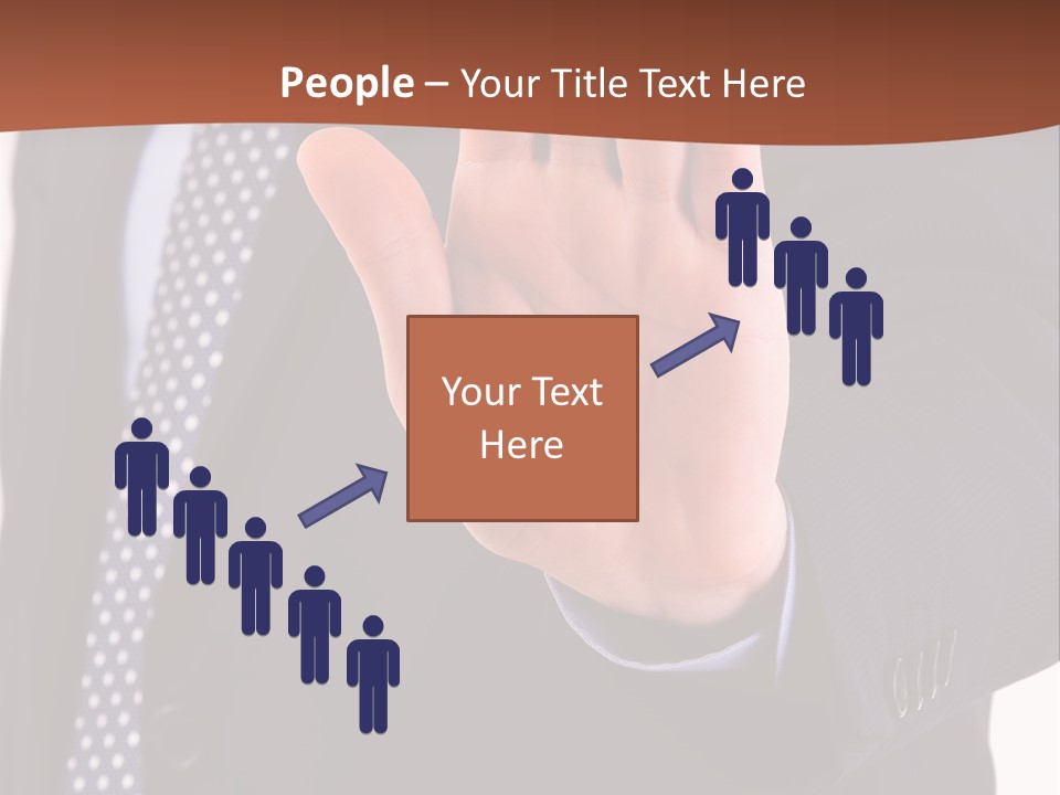 Businessperson Inspection Worker PowerPoint Template