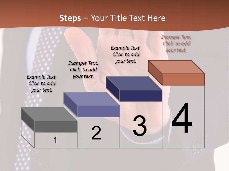 Businessperson Inspection Worker PowerPoint Template