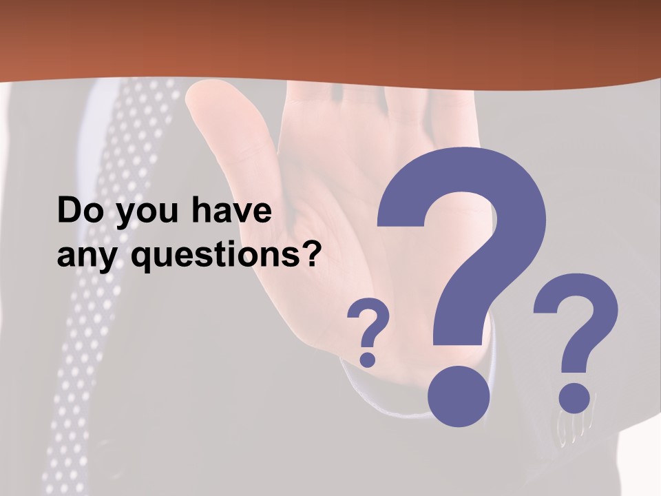 Businessperson Inspection Worker PowerPoint Template