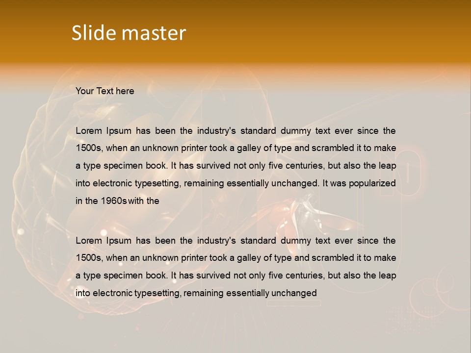 Medical Effect Technology PowerPoint Template