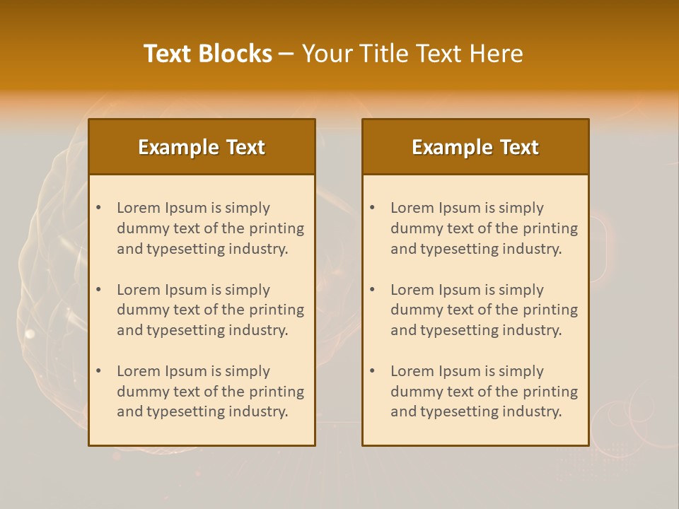 Medical Effect Technology PowerPoint Template