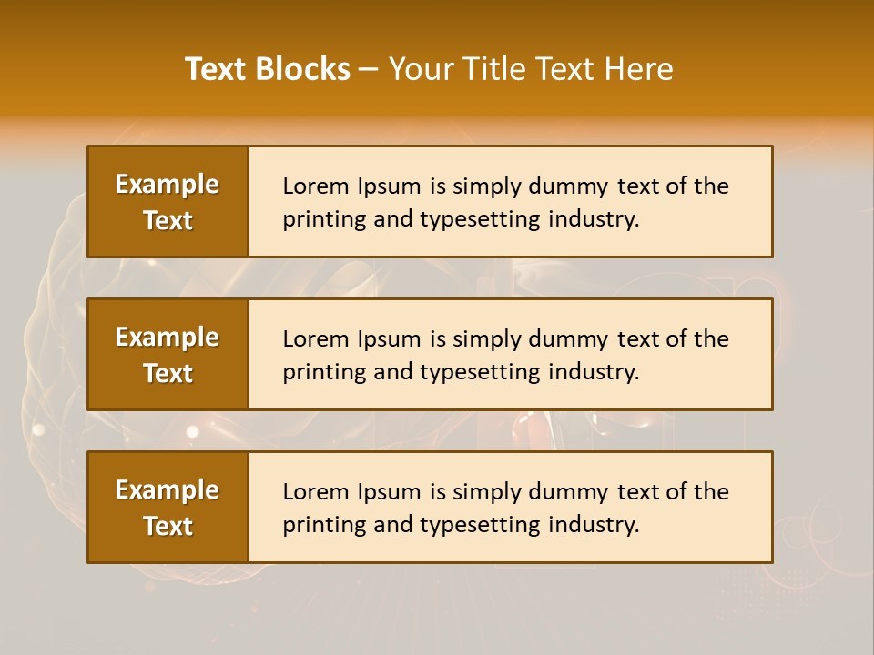 Medical Effect Technology PowerPoint Template