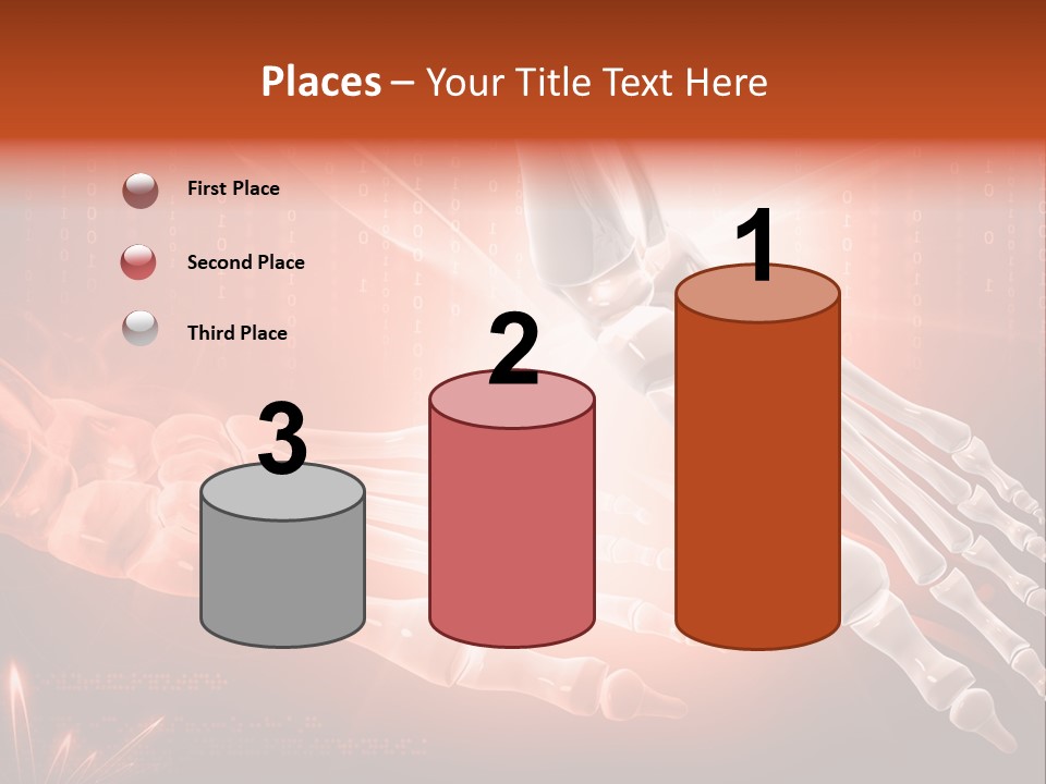 Structure Human Hand PowerPoint Template