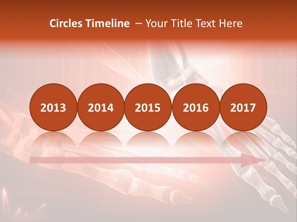 Structure Human Hand PowerPoint Template