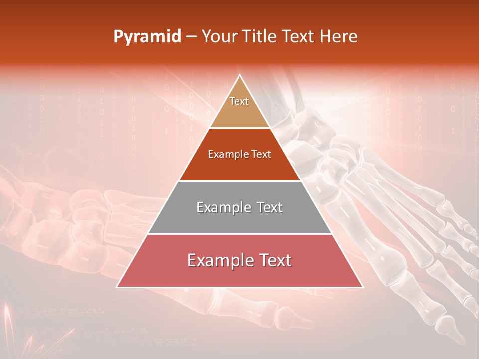 Structure Human Hand PowerPoint Template