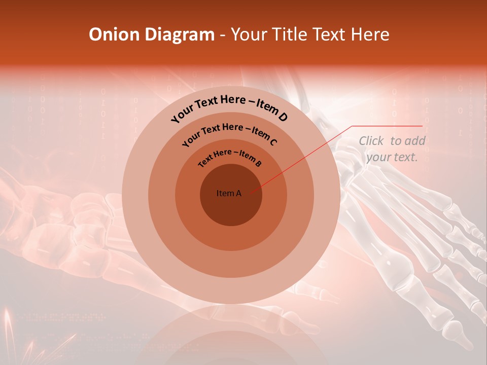 Structure Human Hand PowerPoint Template