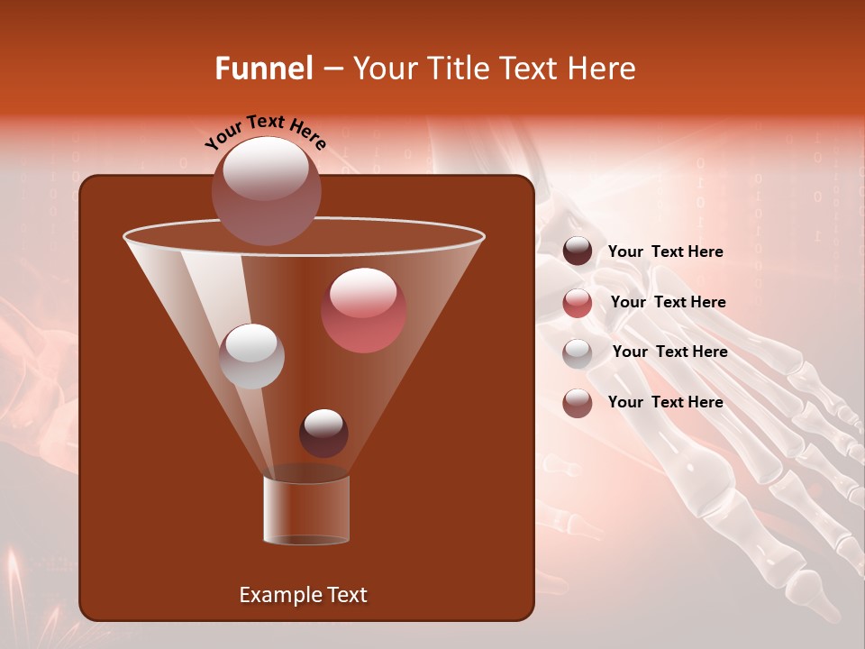 Structure Human Hand PowerPoint Template