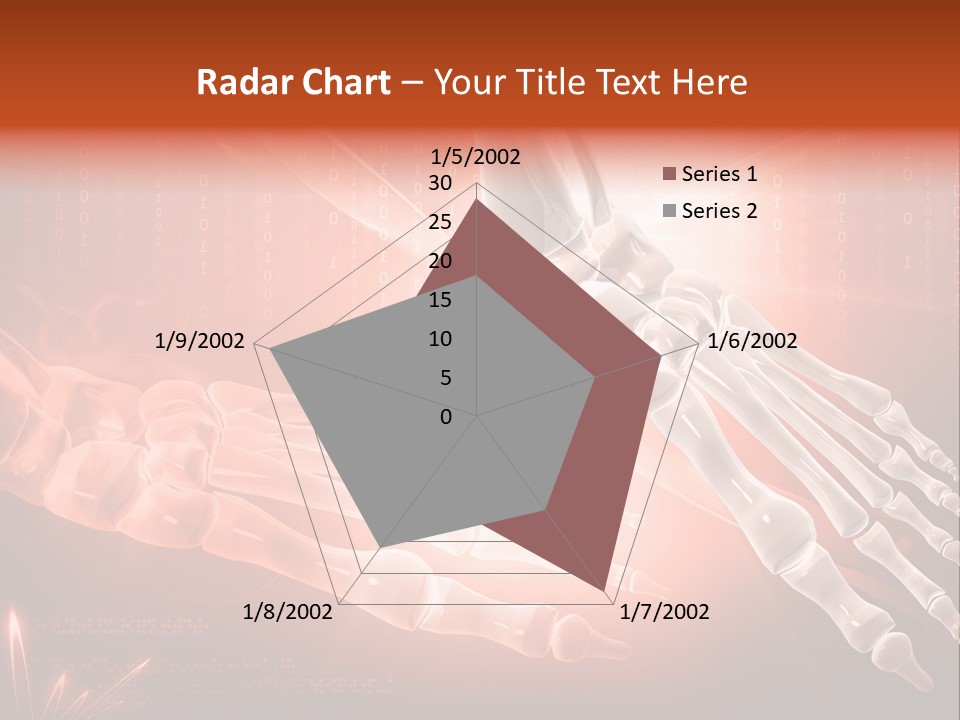 Structure Human Hand PowerPoint Template