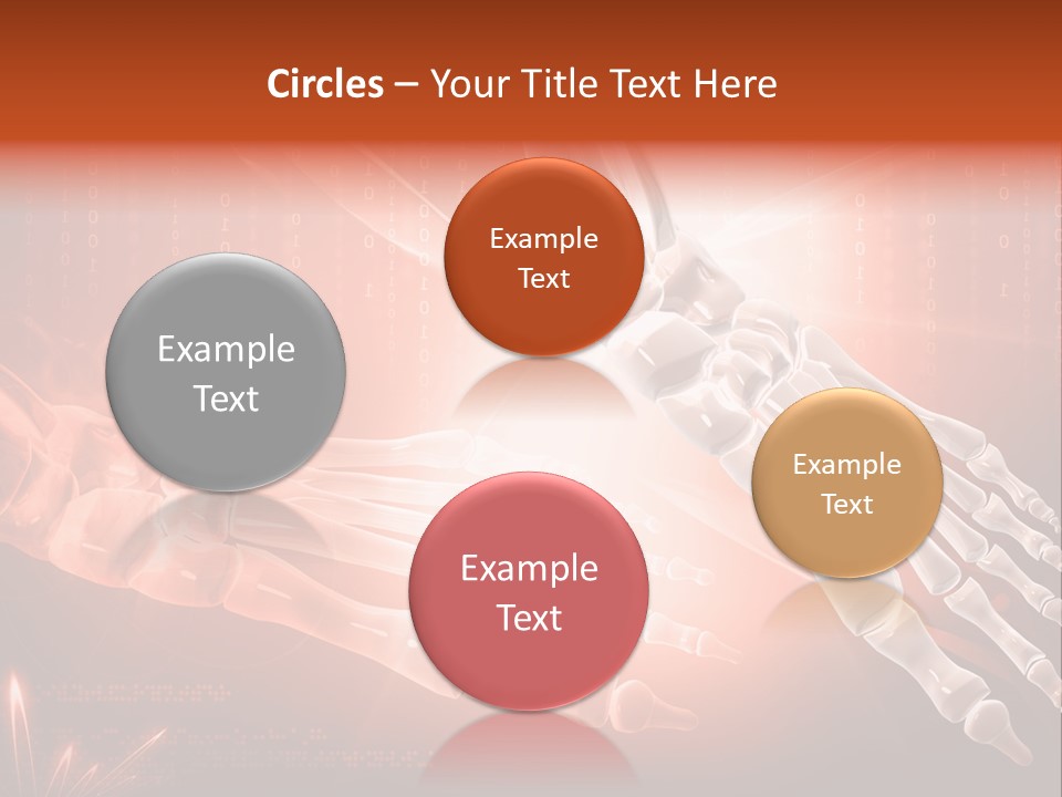 Structure Human Hand PowerPoint Template