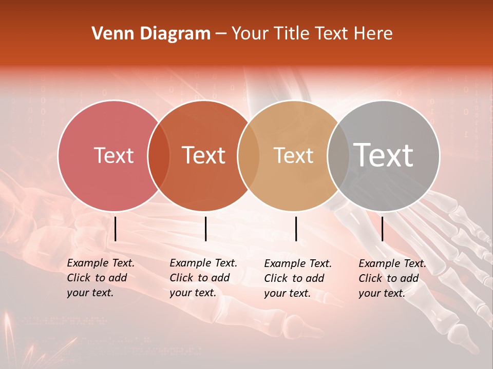 Structure Human Hand PowerPoint Template