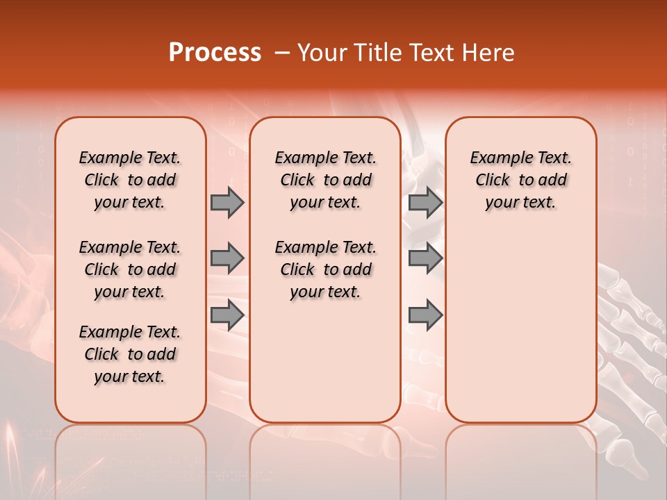 Structure Human Hand PowerPoint Template