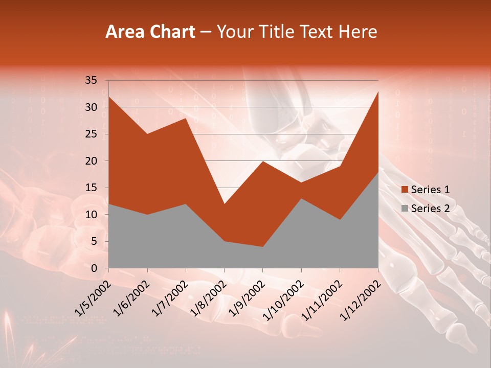 Structure Human Hand PowerPoint Template