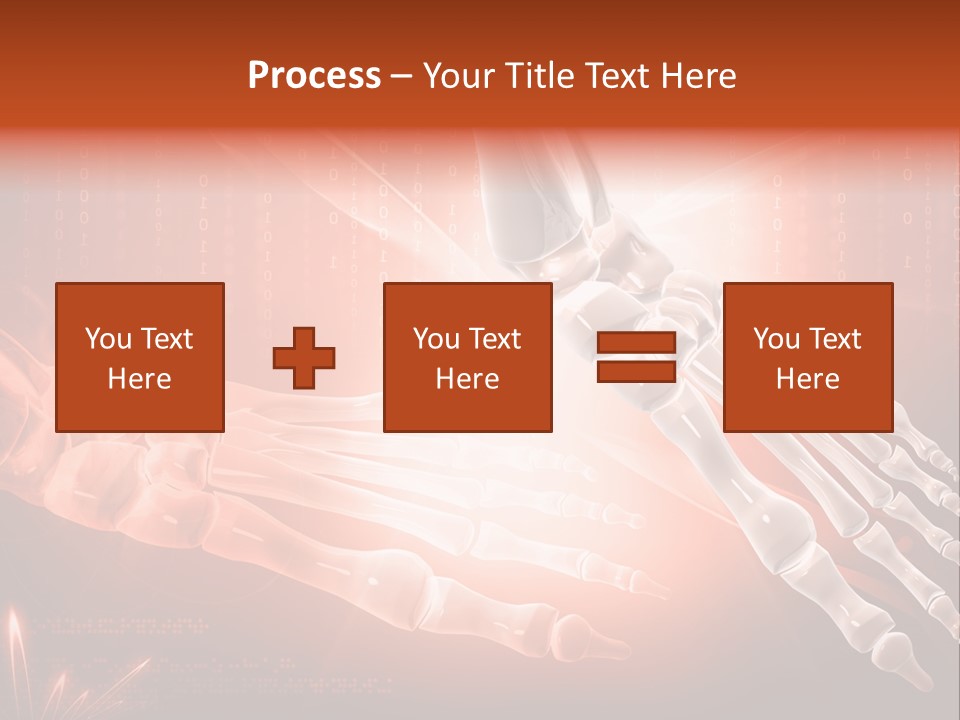 Structure Human Hand PowerPoint Template