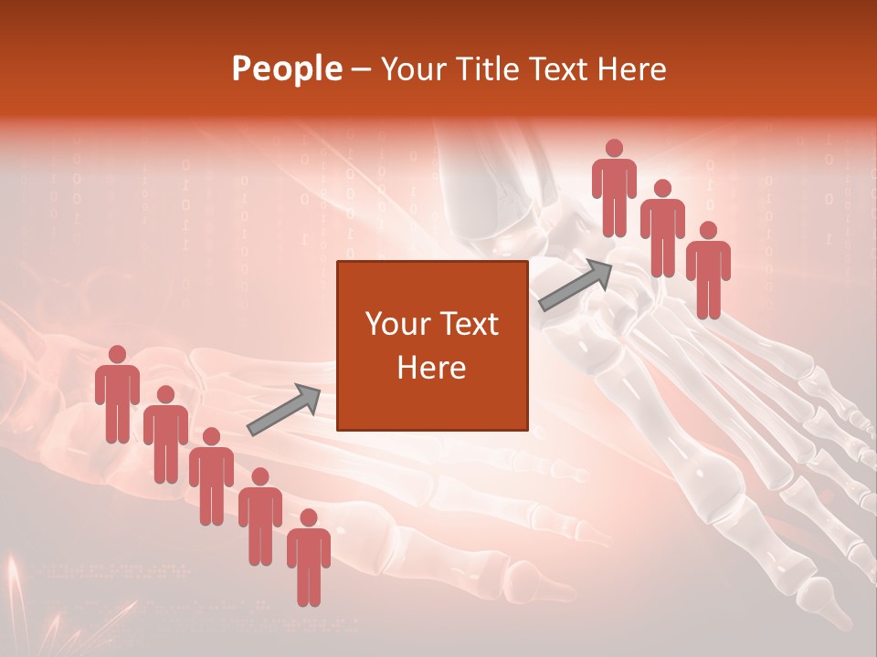 Structure Human Hand PowerPoint Template