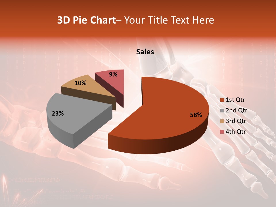 Structure Human Hand PowerPoint Template