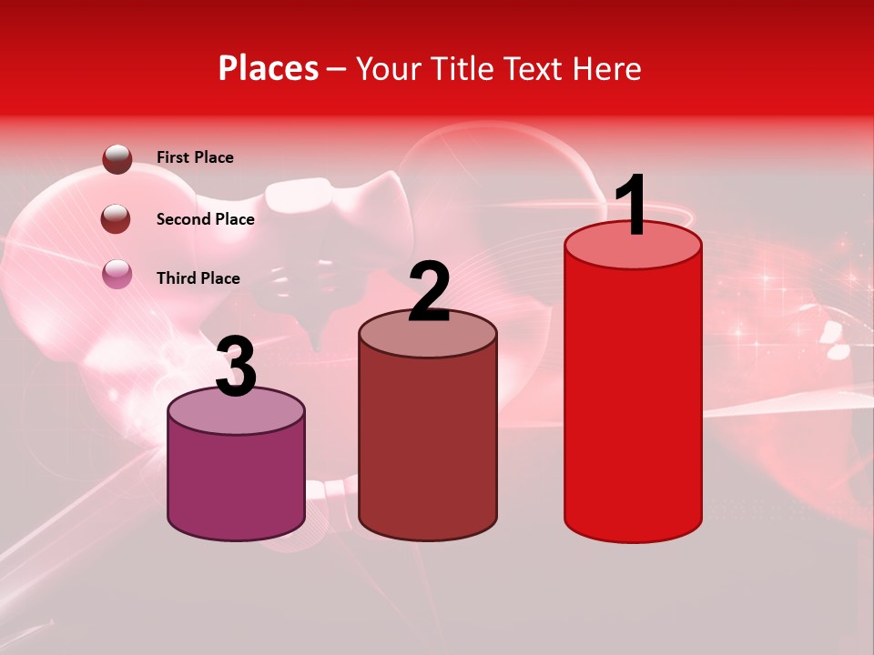 Hospital Column Organ PowerPoint Template