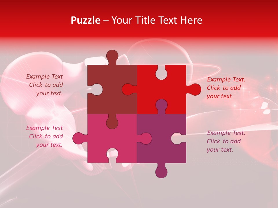 Hospital Column Organ PowerPoint Template