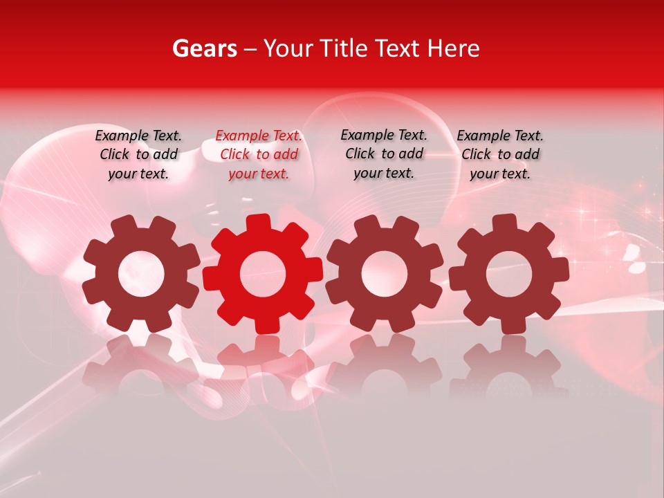 Hospital Column Organ PowerPoint Template