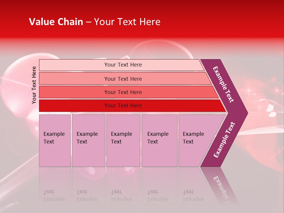 Hospital Column Organ PowerPoint Template