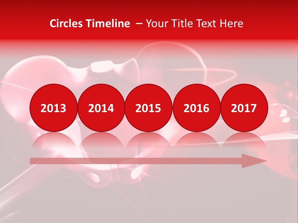 Hospital Column Organ PowerPoint Template